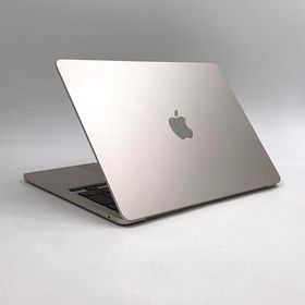 【全額返金保証】【最速発送】Apple MacBook Air 13.6インチ 2022 Apple M2 8GB 256GB スターライト 83.7% 動作確認済(ノートPC)