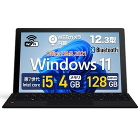 Surface Pro タブレットPC 12.3型 タッチパネル Corei5 WEBカメラ 高速SSD 128GB Windows11 MS Office H&amp;B 2021 キーボード付属 SurfacePro5-7i5-4-U128