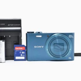 《 美品 》ソニー SONY Cyber-shot DSC-WX300 ブルー