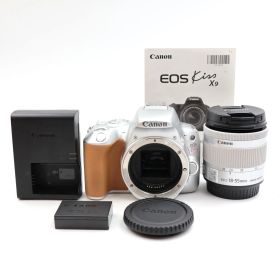 ■シャッター数5707枚！極上品■ CANON EOS Kiss X9 シルバー レンズキット デジタル一眼レフカメラ キヤノン