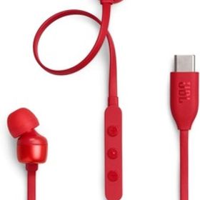 JBL TUNE 310C USB-C イヤホン JBLT310CRED レッド