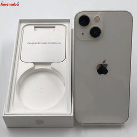 iPhone13 mini 128GB スターライト MLJE3J/A Apple版SIMフリー 訳