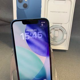 美品 国内版 SIMフリー iPhone13 mini 128GB ブルー色