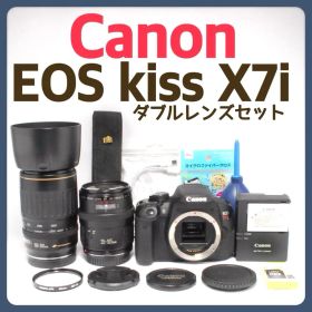 Canon Kiss X7i ダブルレンズ✨一眼レフ✨カメラデビュー 入学式