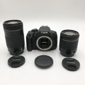 Canon デジタル一眼レフカメラ EOS Kiss X7i ダブルズームキット EF-S18-55 IS STM/EF-S55-250 IS STM付属 ブラック KISSX7I-WKIT