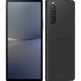 【中古】【安心保証】 Xperia 10 V SOG11[128GB] UQモバイル ブラック