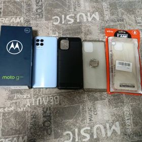 Moto g100 箱、ケース付き