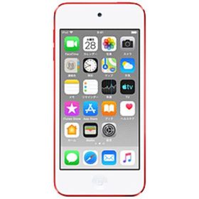 〔中古〕Apple(アップル) iPod touch第7世代 メモリ32GB レッド MVHX2J／A〔247-ud〕