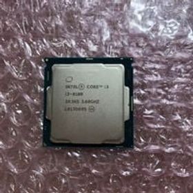 中古 INTEL Core i3 8100 (1151/3.60GHz/6M/C4/T4) 136202 状態： Bランク