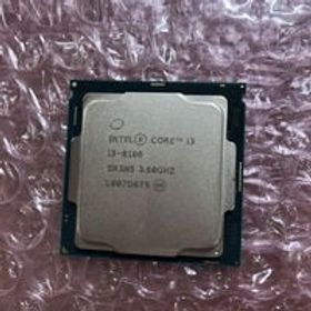 中古 INTEL Core i3 8100 (1151/3.60GHz/6M/C4/T4) 136202 状態： Bランク