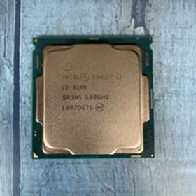 中古 INTEL Core i3 8100 (1151/3.60GHz/6M/C4/T4) 136202 状態： Cランク