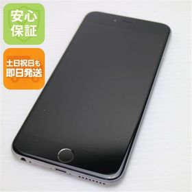 超美品 SOFTBANK iPhone6 PLUS 128GB スペースグレイ 中古