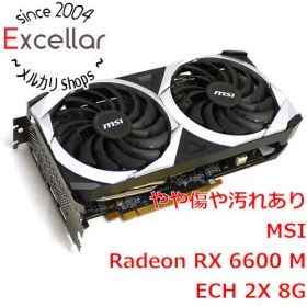 [bn:17] MSI製グラボ Radeon RX 6600 MECH 2X 8G PCIExp 8GB