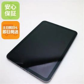 美品 SIMフリー iPad mini 6 第6世代 Wi-Fi+Cellular セルラー 256GB スペースグレイ 白ロム 本体 即日発送 土日祝発送OK あすつく 01000