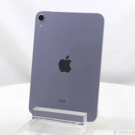 ソフマップ 〔中古品〕 iPad mini 第6世代 256GB パープル MK7X3J／A Wi-Fi【262】
