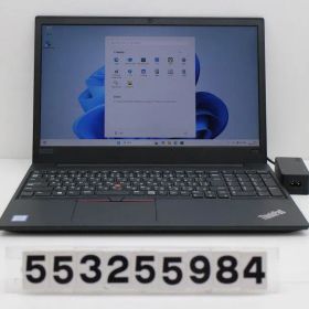 Lenovo ThinkPad E590 Core i3 8145U 2.1GHz/8GB/256GB(SSD)/15.6W/FHD(1920x1080)/Win11 【553255984】