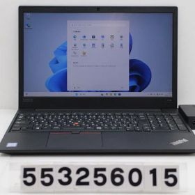 Lenovo ThinkPad E590 Core i3 8145U 2.1GHz/8GB/256GB(SSD)/15.6W/FHD(1920x1080)/Win11 【553256015】