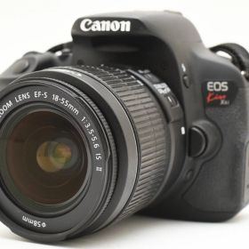 【中古】Canon キヤノン EOS Kiss X6i EF-S18-55IS II レンズキット