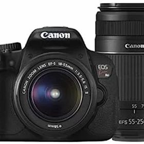 【中古】Canon デジタル一眼レフカメラ EOS Kiss X6i ダブルズームキット EF-S18-55mm/EF-S55-250mm付属 KISSX6i-WKIT