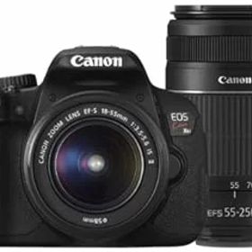 【中古】(良い)Canon デジタル一眼レフカメラ EOS Kiss X6i ダブルズームキット EF-S18-55mm/EF-S55-250mm付属 KISSX6i-WKIT