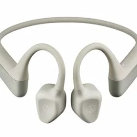 audio-technica ATH-CC500BT2 BG 軟骨伝導ワイヤレスイヤホン Bluetooth ながら聴き マルチポイント ノイズリダクション IPX4 最大約20時間 ベージュ