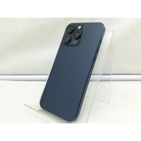 【中古】Apple 国内版 【SIMフリー】 iPhone 15 Pro Max 1TB ブルーチタニウム MU723J/A【川崎】保証期間１ヶ月【ランクB】