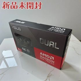ASUS エイスース グラフィックボード DUAL-RX7600-O8G-EVO 8GB GDDR6 AMD Radeon RX 7600 PCIe4.0