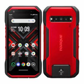 【中古】【安心保証】 TORQUE G06 KYG03[128GB] au レッド