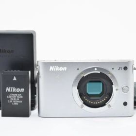Nikon 1 J1 ミラーレスデジタルカメラボディ シルバー ニコン