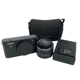 186000 動作確認済み Nikon ニコン ミラーレス一眼レフカメラセット 1 J1 ブラック