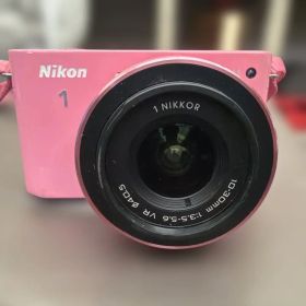 【ジャンク】Nikon 1 J1 ピンク コンパクトデジタルカメラ
