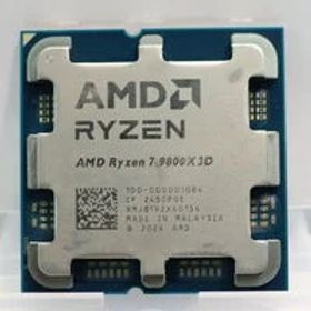 中古 AMD Ryzen 7 9800X3D (AM5/4.7/104M/C8/T16/120W) 1460025260 状態： Cランク