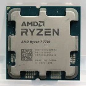 中古 AMD Ryzen 7 7700 (AM5/3.8GHz/40M/C8/T16/65W) 1460024624 状態： Cランク