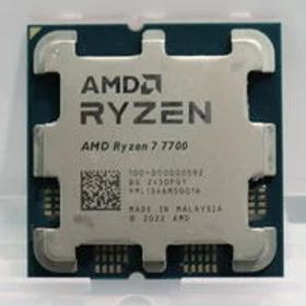 中古 AMD Ryzen 7 7700 (AM5/3.8GHz/40M/C8/T16/65W) 1460024624 状態： Cランク