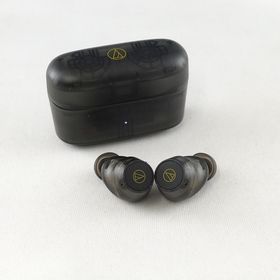 オーディオテクニカ(audio-technica)のaudio Technica ATH-CKS30TW+ 完全ワイヤレスイヤホン USED美品 ノイズキャンセリング ANC 外音取込 マイク IP55 スケルトン 完動品 V2355(ヘッドフォン/イヤフォン)