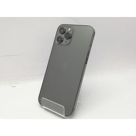 【中古】Apple au 【SIMロック解除済み】 iPhone 12 Pro Max 128GB グラファイト MGCU3J/A【立川フロム中武】保証期間１ヶ月【ランクB】