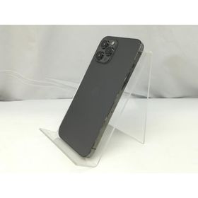 【中古】Apple au 【SIMロック解除済み】 iPhone 12 Pro Max 256GB グラファイト MGCY3J/A【札幌】保証期間１週間【ランクC】