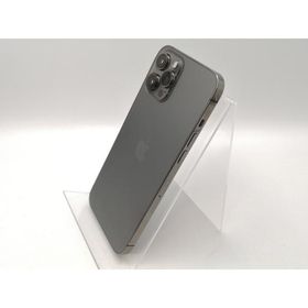 【中古】Apple 楽天モバイル 【SIMフリー】 iPhone 12 Pro Max 128GB グラファイト MGCU3J/A【高崎モントレー】保証期間１ヶ月【ランクC】