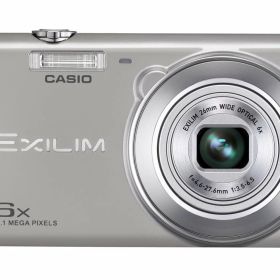 【中古】【非常に良い】CASIO デジタルカメラ EXILIM 1610万画素 6倍 シルバー EX-ZS20SR