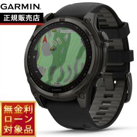 【店内ポイント最大54倍！本日限定！】【無金利ローン】ガーミン GARMIN fenix 8 Sapphire Dual Power 47mm フェニックス8 サファイア デュアルパワー GPS スマートウォッチ 腕時計 010-02906-50 Ti Carbon Gray DLC / Black