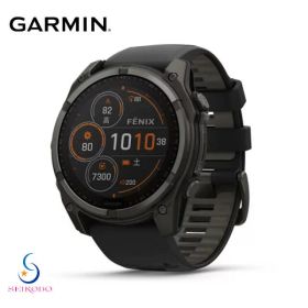 ガーミン GARMIN fenix 8 Sapphire Dual Power 51mm Carbon Gray フェニックス 8 010-02907-50 フラッグシップ GPSウォッチ 腕時計 通知機能 LEDフラッシュライト 音楽保存 ランニング