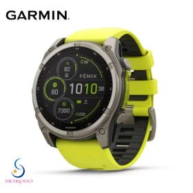 ガーミン GARMIN fenix 8 Sapphire Dual Power 51mm Amp Yellow フェニックス 8 010-02907-51 フラッグシップ GPSウォッチ 腕時計 通知機能 LEDフラッシュライト 音楽保存 ランニング