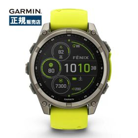 Garmin ガーミン fenix8 Sapphire Dual Power 47mm フェニックス デュアルパワー 010-02906-51 スマートウォッチ メンズ フラッシュライト Suica対応 GPS ソーラー 防水 通話機能 音楽保存可能