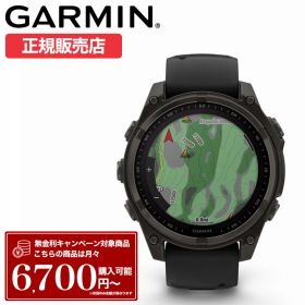 ガーミン スマートウォッチ 腕時計 GARMIN 時計 ガーミン腕時計 ガーミンスマートウォッチ SMARTWATCH メンズ フェニックス8 FENIX 8 47mm サファイア デュアルパワー Dual Power チタン カーボン 010-02906-50 シリコン ラバー スポーツウォッチ スポーツ GPS ウォッチ
