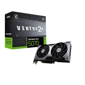 MSI GeForce RTX 5070 12G VENTUS 2X OC グラフィックスボード VD9071