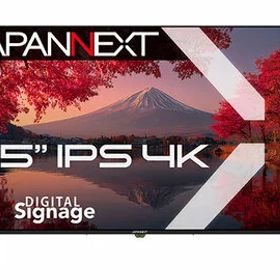 JAPANNEXT 液晶ディスプレイ 55型/3840×2160/ブラック JN-IPS55UHD-M