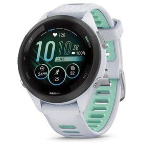 GARMIN スマートウォッチ Forerunner 265S GPS搭載/Suica対応 (ホワイト) [010-02810-44] スマートウォッチ