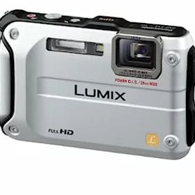 【中古】パナソニック デジタルカメラ LUMIX FT3 プレシャスシルバー DMC-FT3-S