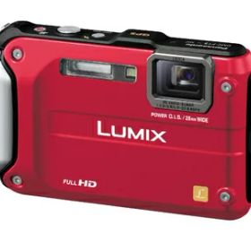 【中古】 パナソニック デジタルカメラ LUMIX FT3 スパーキーレッド DMC-FT3-R