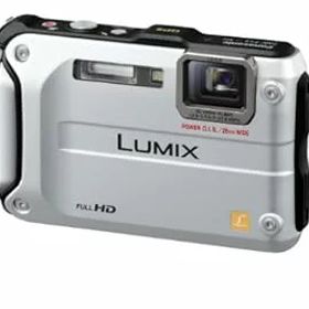 【中古】パナソニック デジタルカメラ LUMIX FT3 プレシャスシルバー DMC-FT3-S